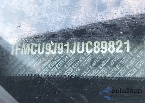 2018 Ford Escape Titanium из США, поврежденный, VIN 1FMCU9J91JUC89821